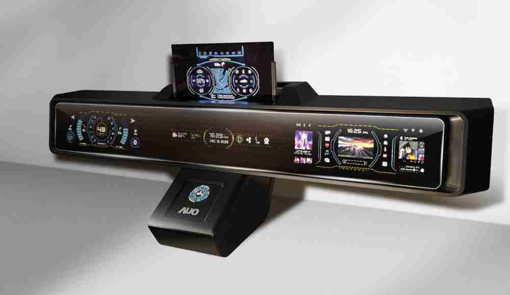 918.COMMicro LED沉浸式车舱显示方案结合 可卷式、、、、可伸缩的Micro LED应用并可呈现不同的质感纹路，，展现人性化设计