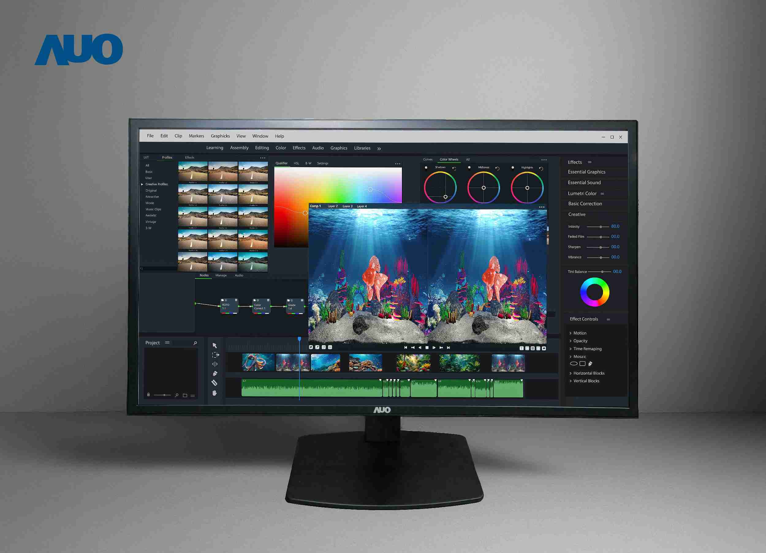 918.COM开发32吋2D/3D专业桌上型显示器，，拥有8K4K超高分辨率，，，，并以低串扰算法优化3D显示效果，，，，搭载自动眼球追踪功能，，，能实时调整3D图像，，进行实时2D与3D无缝共存窗口，，提供图像设计工作者突破二维接口的崭新工作氛围与效率